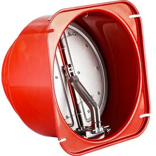 潜水艇抽油烟机止逆阀厨房专用烟道排烟管耐高温止回阀防火防烟宝