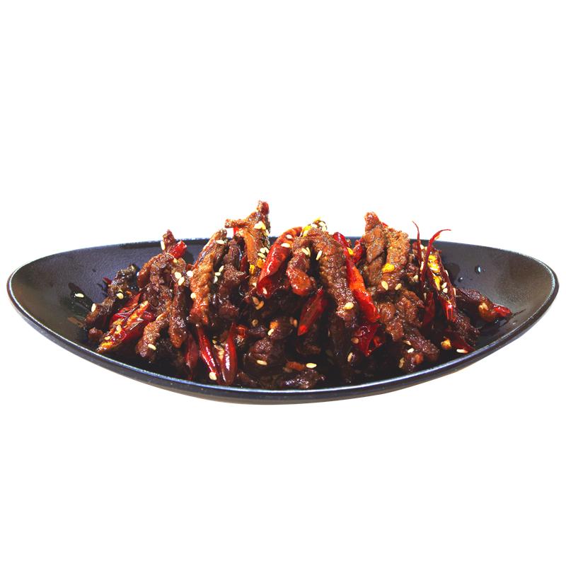 麻辣冷吃牛肉150g四川特产零食香辣牛肉干熟食私房菜真空包装包邮