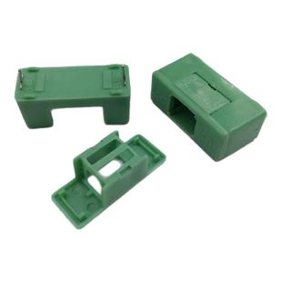 PTF-77控制板保险丝座 PCB板安装式电流支架,5X20绿色熔断器管座