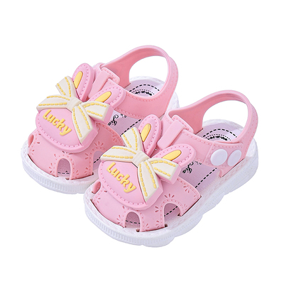 可爱防滑卡通公主风百搭学步鞋