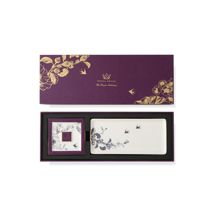 RoyalDutch皇家荷兰茶与花的邂逅骨瓷首饰盒饰品收纳盒闺蜜礼物