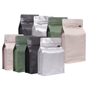 宁顺金属磨砂遮光防潮系列包装袋中封八边封密封保香茶叶食品袋子