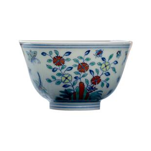 全手工斗彩主人杯景德镇陶瓷茶杯小茶碗三秋杯品茗杯功夫茶具单杯