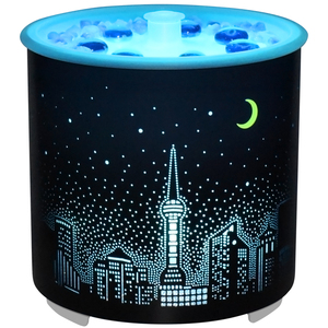 luluspirit音乐超声波加湿器香薰机精油雾化卧室助睡眠香薰灯