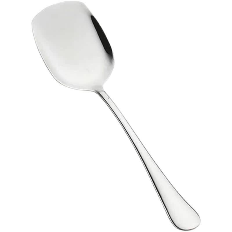 饭店辣椒炒肉304小锅铲迷你小锅铲干锅火锅平头铲勺子不锈钢小铲