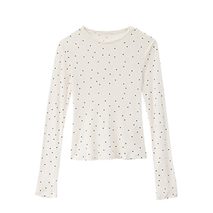 Even Vintage| 天丝羊毛混纺 叠穿真两件修身针织内搭打底衫上衣