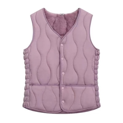 依妃圣奴加厚贴身羽绒棉马甲女