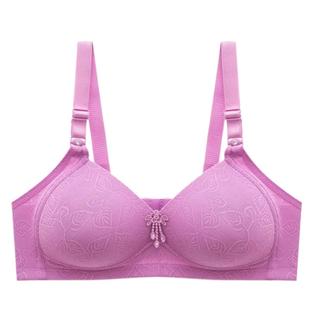 【单件/2件装】大码薄款聚拢文胸性感无钢圈胸罩收副乳无磁内衣女