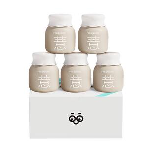 MikooLab味觉烙印 薏米红豆轻乳茶5罐装中式养生冲饮罐装网红饮品