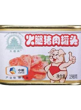 中粮天坛牌午餐肉198g