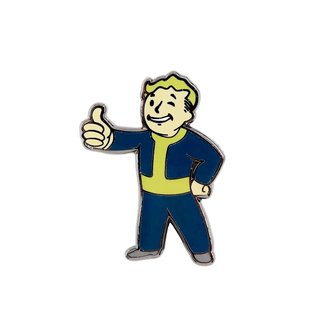 避难所小子徽章胸针辐射FallOut游戏周边pins Vault Boy badge