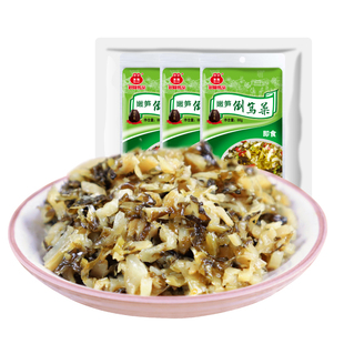 秋梅嫩笋倒笃菜 笋丝雪菜咸菜开袋即食下饭小菜特色菜86g*3袋装