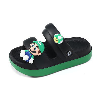 卡通踩屎感男童拖鞋一鞋两穿