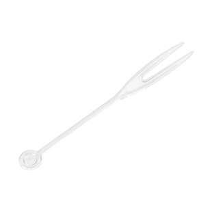 水果叉一次性叉子独立包装透明塑料小甜品收纳罐家用儿童水果签