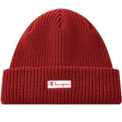 冠军针织帽情侣款毛线帽简约