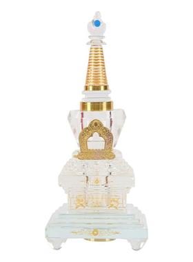 菩提塔透明水晶舍利塔