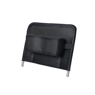 轮椅配件大全网布加高靠背带头枕老人专用残疾人轮椅车手推车靠背