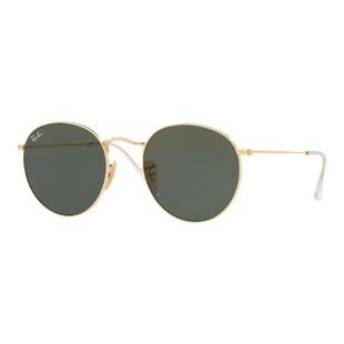 RayBan雷朋上新金属太阳眼镜男女古典简约圆形细框墨镜RB3447N