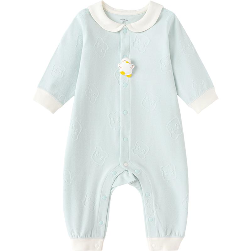 巴拉巴拉宝宝连体衣新生儿衣服秋