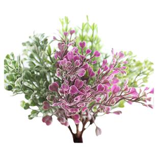 仿真爱心叶绿植 蕨类假植被 diy手工材料 微观造景 婚庆花墙布景