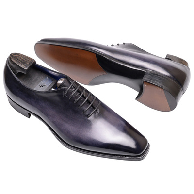 皮鞋英国gazianogirling擦色