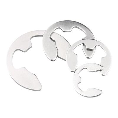 【免费开专票】卡环e型铁黑卡环