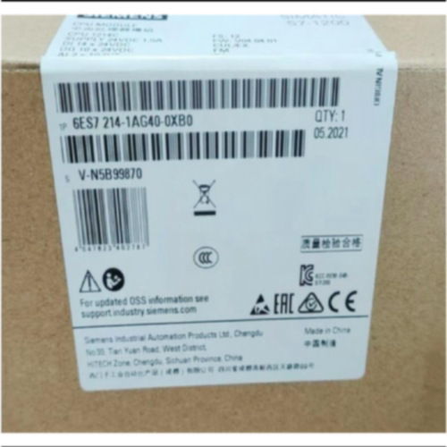 议价6ES7214-1AG40-0XB0西门子CPU1214C可编程控制器6ES72141AG40