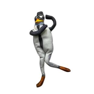 搞笑网红高雅人士企鹅威廉泰尔老鼠干玩偶内置骨架可随意弯曲玩偶