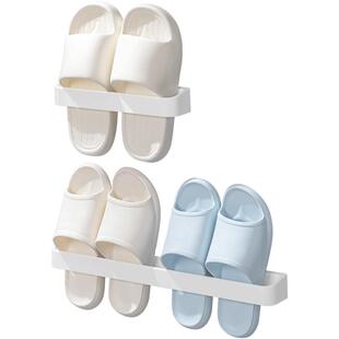 浴室拖鞋架免打孔卫生间墙上鞋子收纳神器壁挂挂式置物架鞋架挂架