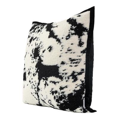 ELINLONYAIN黑白抽象包边抱枕