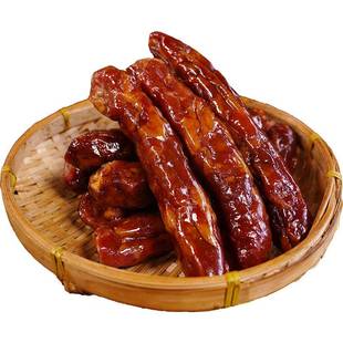 麻辣香肠湖北恩施特产美食农家手工柴火烟熏腊肠广味川味500g辣味