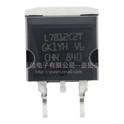 进口贴片| L7812C2T TO-263 三端稳压 L7812CD2T-TR 7812 IC 芯片