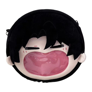 进击的巨人利威尔兵长痛包动漫周边调查兵团毛绒公仔双肩斜挎挎包