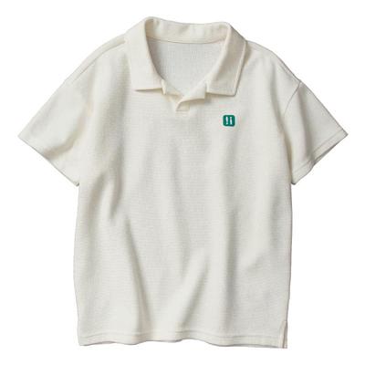 allblu幼岚【华夫格 PoloT】儿童T恤25新款夏男童挺括干爽透气