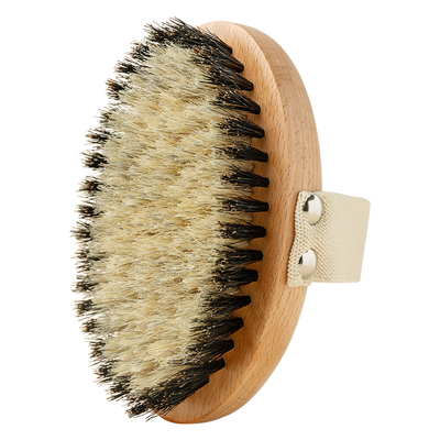 猪鬃毛身体干刷按摩搓背沐浴刷子