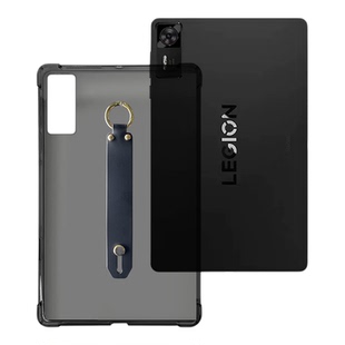 适用25款拯救者四代Y700手持防摔套 透黑联想Legion4代 Y700卡手持软壳y700软套8.8英寸电竞平板手持腕带气囊