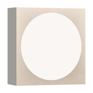 马利国画宣卡纸熟宣半生熟生宣加厚工笔画外方内圆美术绘画作品专用卡纸儿童初学者圆形镜片空白练习纸卡