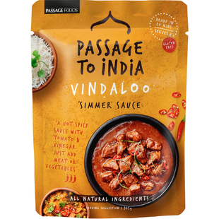 澳洲直邮Passage To India 慢炖咖喱黄油鸡调味酱/印度风味料理包