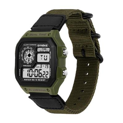 电子手表男款成人学生运动防水表