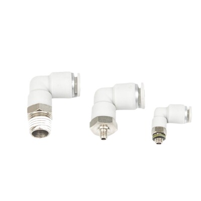 亚德客气动气管快速快插弯接头APL4/6/8/10/12/16-M5-01-02-03-04