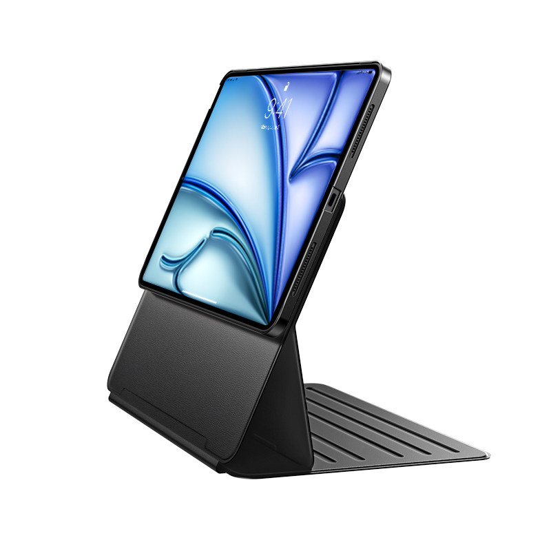 闪魔2025iPadPro新款磁吸双支架壳适用苹果Air7双面夹11寸全包5防撞mini6平板保护套12.9增高4笔槽13防弯十代