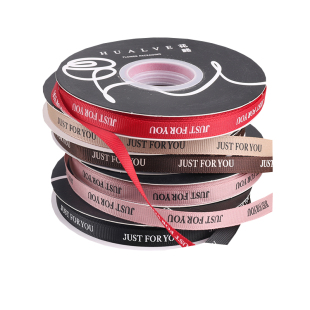 J版1.0cm印刷螺纹丝带 鲜花花束丝带diy装束蝴蝶结 花艺包装材料