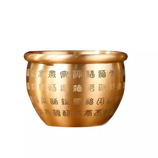 茶道纯黄铜百福香炉烧香炉室内上香焚香炉供佛香薰炉供佛插香炉