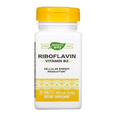 香港直发Nature'Sway然萃维维生素B2膳食补充剂呵护健康30片