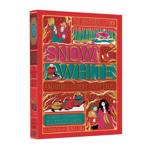 Minalima立体书 A Year in Nature 360度剧场立体书 爱丽丝梦游仙境/美女与野兽 科普读物 经典童话故事书 3D复刻机关立体书