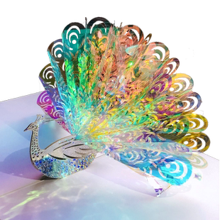 三八妇女节女神节贺卡教师节送老师花束纸雕新款精致高级感创意3d立体手工diy员工定制礼物幼儿园祝福小卡片