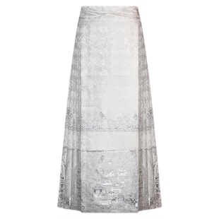 星河汉歌蓬莱白色马面裙衬衫上衣女套装明制汉服改良日常新中式冬