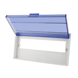 PZ30通用配电箱塑料盖板8/10/12/15/18/20/24回路面板电箱装饰盖