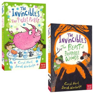 The Invincibles 无敌小分队系列1-2册 桥梁书 初级章节书 冒险故事 轻度悬疑 小学生英语课外读物 英文原版进口儿童图书