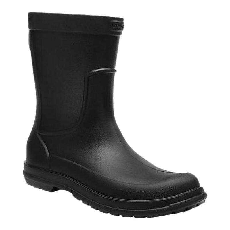 卡洛驰Crocs男女雨鞋中筒雨靴防滑轻便减震防水情侣款雨季正品